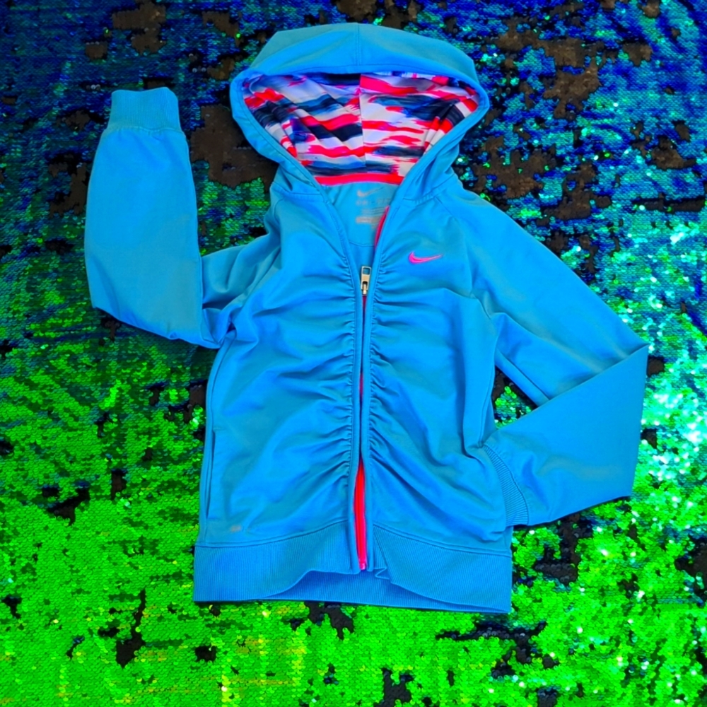 Nike Dry Fit Long Sleeve Zip-Up Hoodie